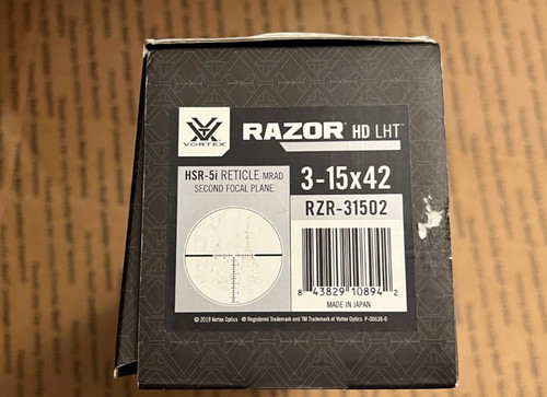 Vortex optics razor hsr 5i - optics,